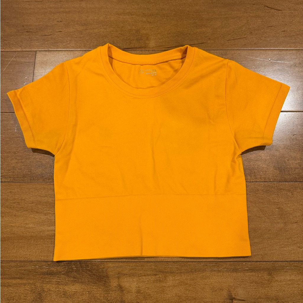 Offline By Aerie Orange Crop Top